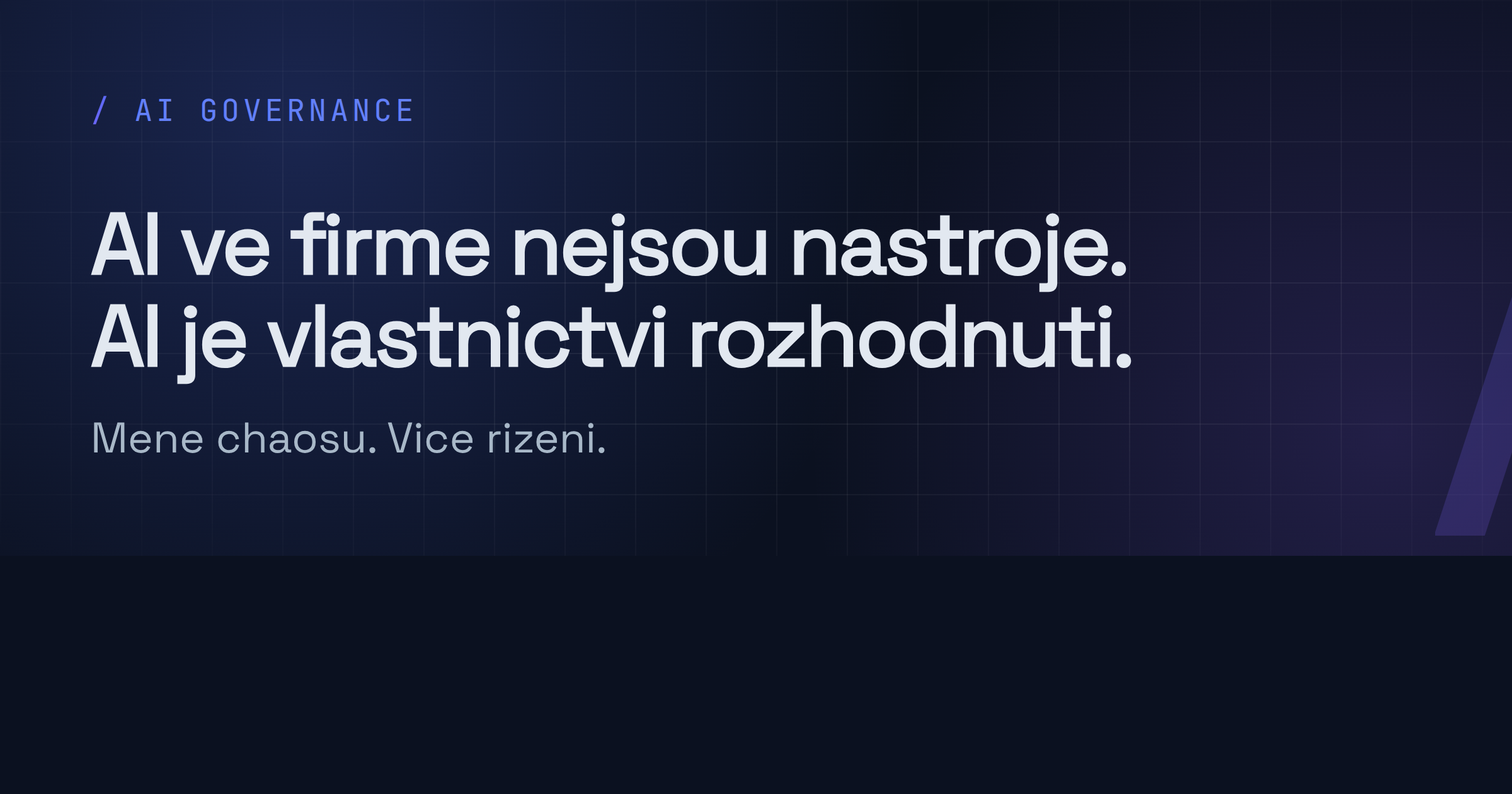 Náhled článku AI ve firmě nejsou nástroje